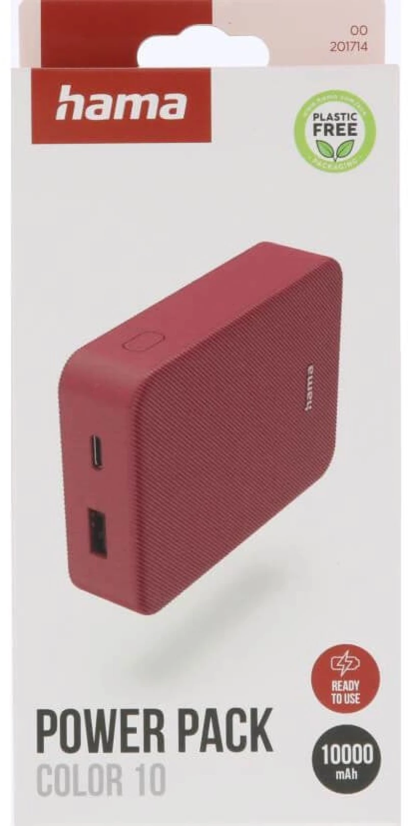 Hama - Powerbank Colour 10 10000mAh USB-C+USB-A / Electronics