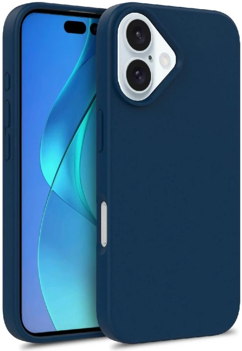 Multiple Color Wheat Case MagSafe for iPhone 16 Pro Max - navy blue