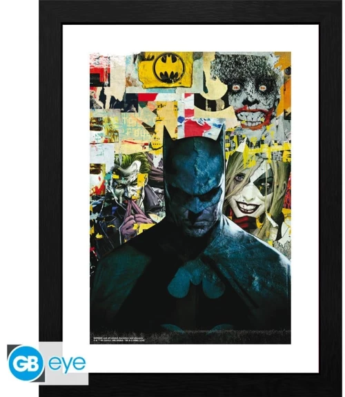 DC COMICS - Framed print Batman (30x40) x2 / Fan Shop and Merchandise