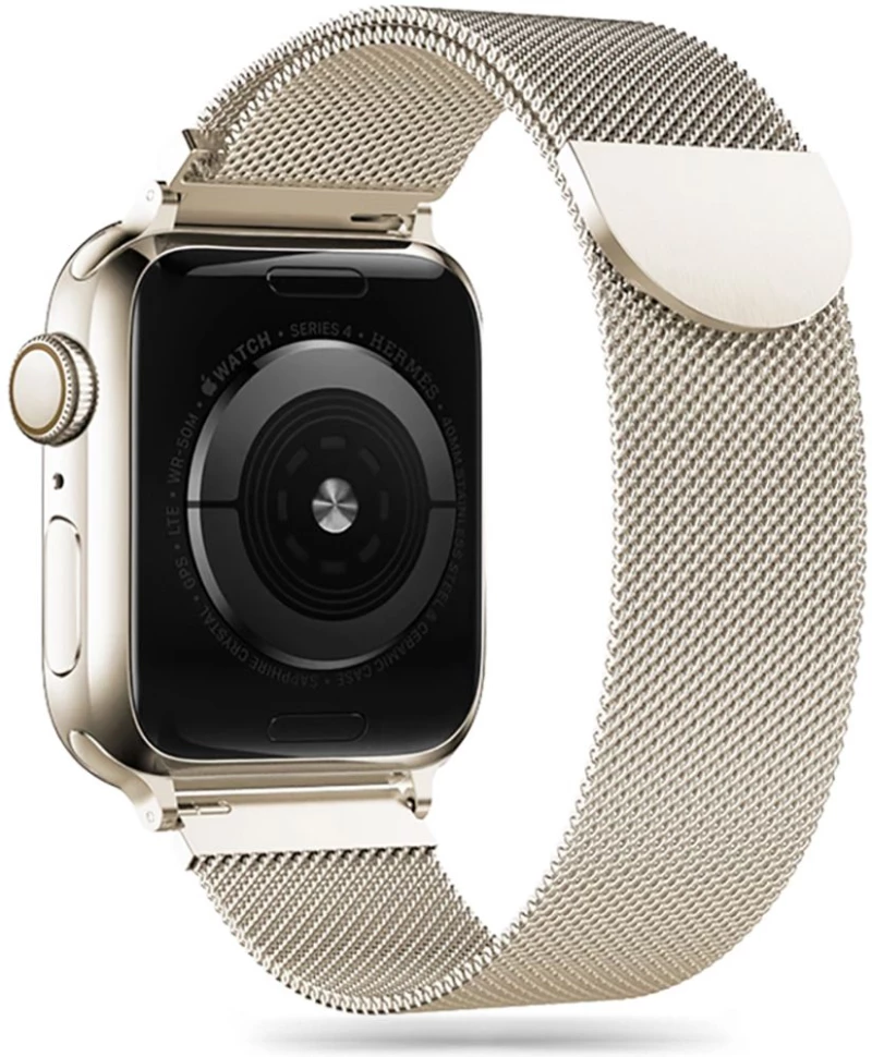 Tech-Protect MilaneseBand for Apple Watch 4 / 5 / 6 / 7 / 8 / 9 / SE (38/40/41 mm) - beige