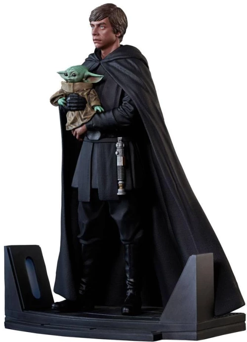 STAR WARS - Luke Skywalker & Grogu - Figurine Gentle Giant 25cm