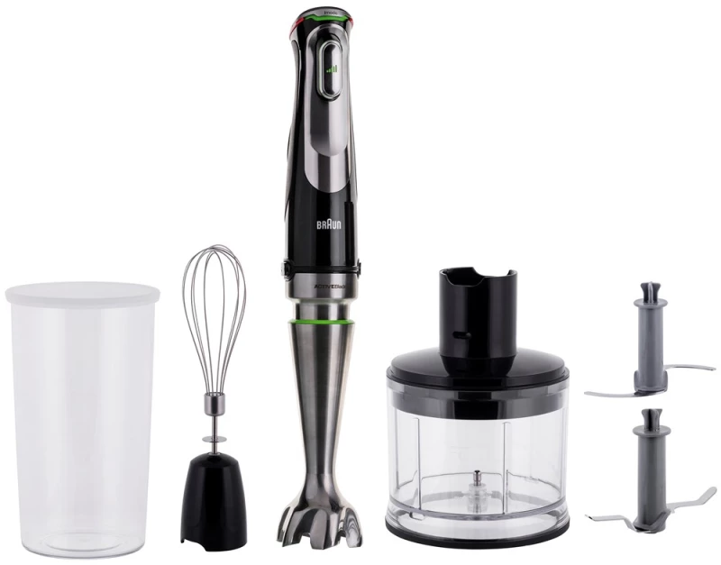 Braun MultiQuick 9 MQ 9135XI 0.6 L Immersion blender 1200 W Black, Stainless steel