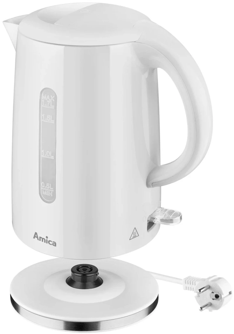 Amica KF1001 electric kettle 1.7 l 2200 W White