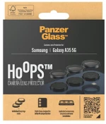 PanzerGlass Hoops Camera Protection for Samsung Galaxy A35 5G - with Black Frame