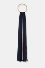 Tommy Hilfiger AW0AW17345-DW6 Μεγάλο Κασκόλ Μπλε