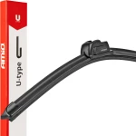 ΥΑΛΟΚΑΘΑΡΙΣΤΗΡΑΣ FLAT TYPE-U 550mm /22''  AMIO - 1 Τεμ.