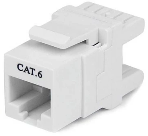 KEYSTONE JACK CAT6 UTP 180 degree