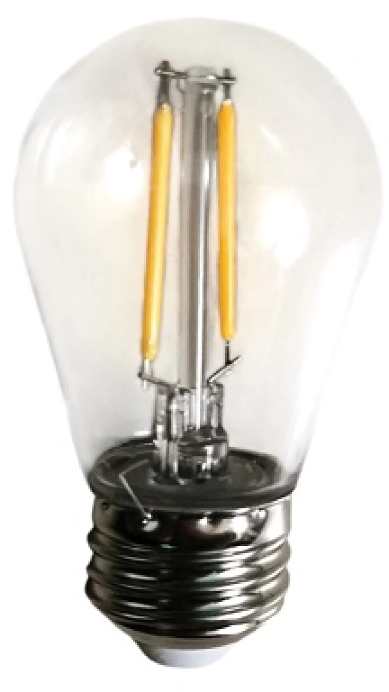 Λάμπα LED αδιάβροχη 10τμχ. E27 2W 220V RZ-162 Θερμό λευκό