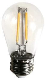 Λάμπα LED αδιάβροχη 10τμχ. E27 2W 220V RZ-162 Θερμό λευκό