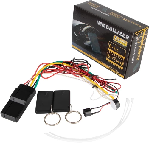 Smart RFID Key Wireless Engine Lock Immobilizer Car Alarm System Intelligent Circuit Cut Off 2.4GHz Anti-Hijacking  RFID