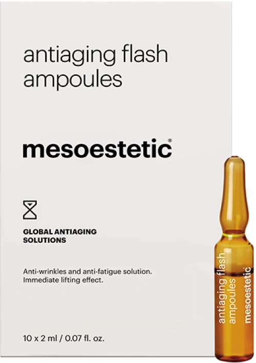 mesoestetic antiaging flash ampoules 10x2ml