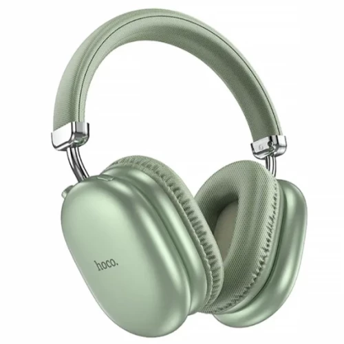 Hoco W35 MAX Ασύρματα/Ενσύρματα Over Ear Ακουστικά Πράσινο