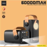 Moxom MX-PB131 Powerbank 22.5W Fast Charge 60.000mAh Μαύρο