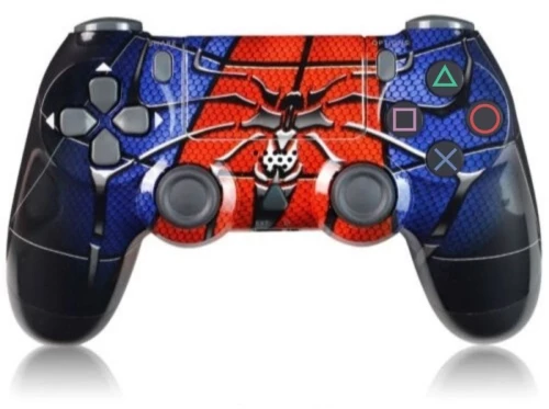 DoubleShock 4 Wireless Controller PS4 Spiderman Μαύρο