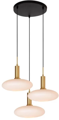 Φωτιστικό Κρεμαστό Lucide SINGALA 3xE27 - Matt Gold / Brass - 25413/13/02
