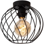 Φωτιστικό Οροφής Lucide DANZA 1xE27 - Black - 21128/25/30