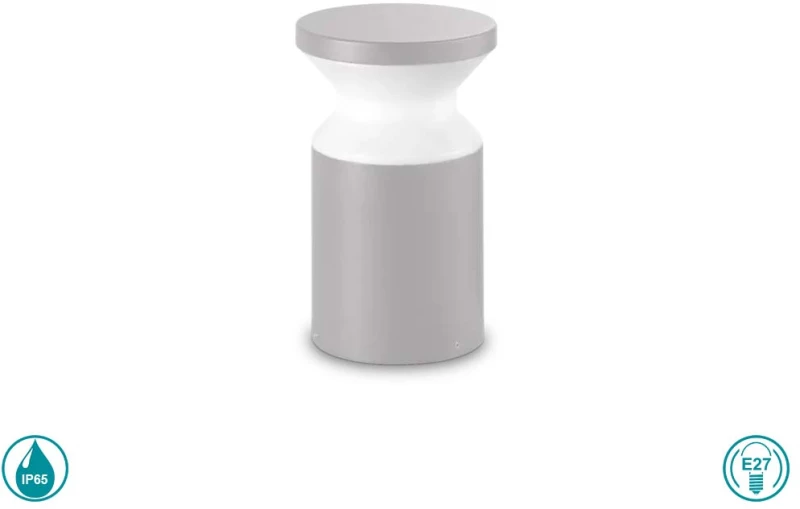Κολωνάκι Εξωτερικού Χώρου Ideal Lux Torre 321950 H22 Γκρι
