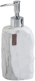 Dispenser για υγρό σαπούνι από marble 7,2x7x19εκ.