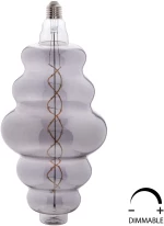 ΛΑΜΠΤΗΡΑΣ LED FILAMENT 8W E27 3000K SMOKE COLOR DIMMABLE HM4056.03 (1 τεμάχια)