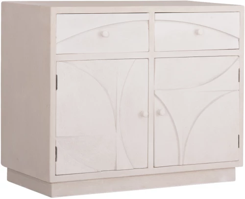 ΜΠΟΥΦΕΣ ΣΕΙΡΑ SANTORINI HM18046 MDF ΣΕ ΥΠΟΛΕΥΚΟ ΧΡΩΜΑ-2 ΣΥΡΤΑΡΙΑ & 2 ΠΟΡΤΕΣ 107x38x82,5Υεκ. (1 τεμάχια)