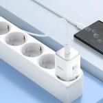 Φορτιστής Ταξιδίου Hoco N43 Vista με USB-C PD30W GaN Tech Small Size Λευκό