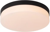 Φωτιστικό Οροφής Lucide BISKIT LED - 1x18W 2700K - IP44 - Motion & Day/Night Sensor - Black - 79111/30/30