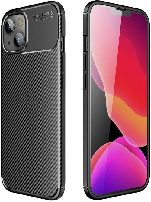 TechWave Carbon Fiber case for iPhone 13 black