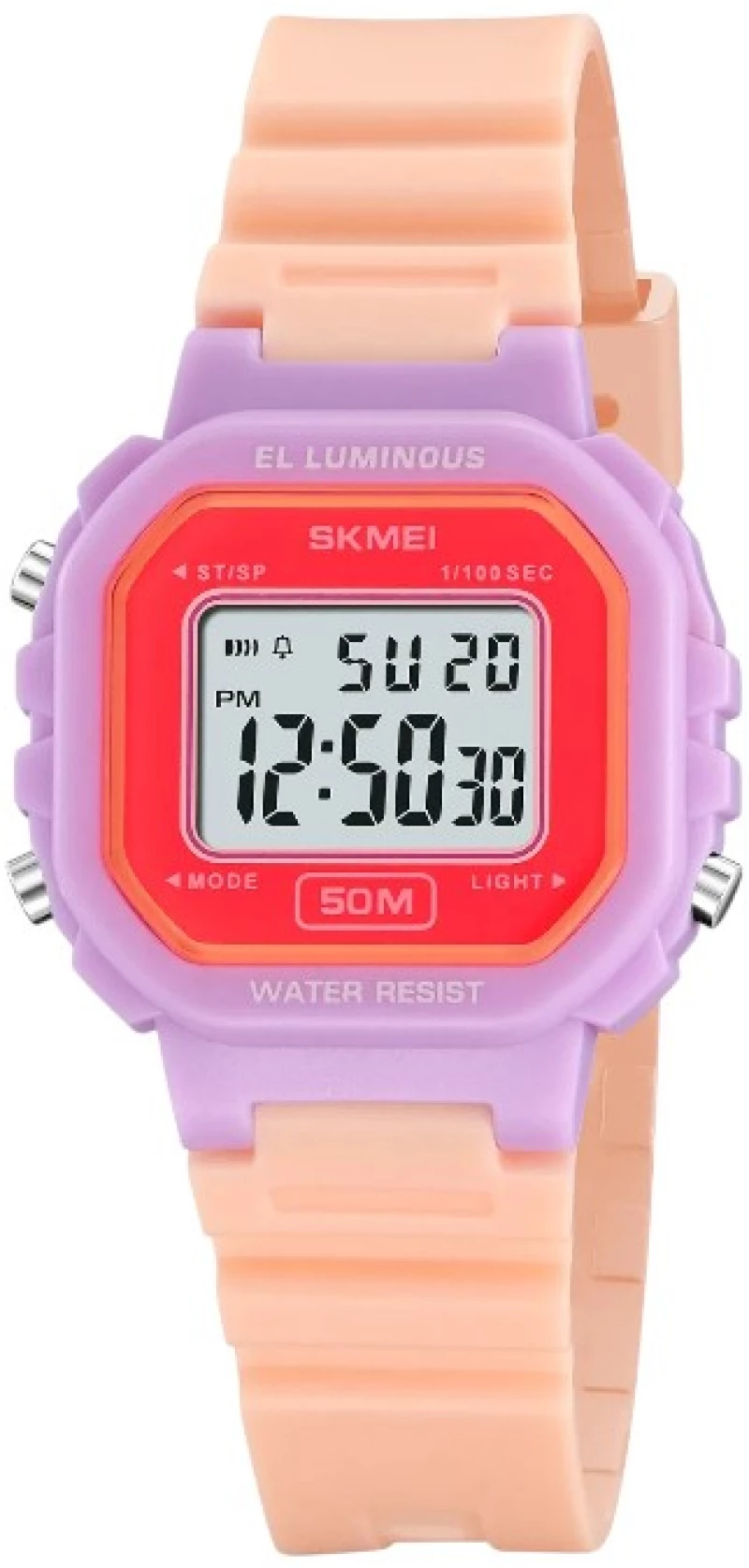 Ψηφιακό ρολόι χειρός - Skmei - 2326 - Pink/Purple