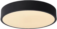 Φωτιστικό Οροφής Lucide UNAR LED Dim. - 1x18W 2700K - 3 StepDim - Black - 79185/30/30