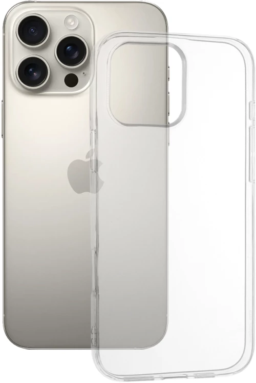 Techsuit Θήκη Σιλικόνης Clear Silicone iPhone 16 Pro Max Transparent