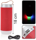 LED Bluetooth Ηχείο Κόκκινο
