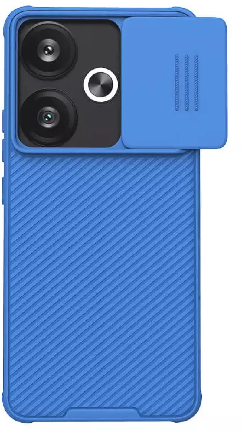 NILLKIN θήκη CamShield Pro για Xiaomi Redmi Turbo 3/Poco F6, μπλε