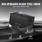 VEVOR Ultrasonic Cleaner 30L Μηχάνημα καθαρισμού με Timer Heater & Basket 600W