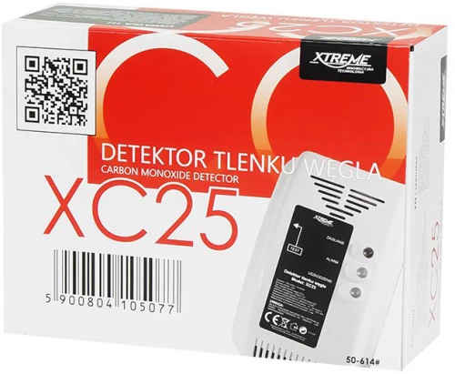 Xtreme DM-50-614 Ανιχνευτής μονοξειδίου του άνθρακα XC25 230V