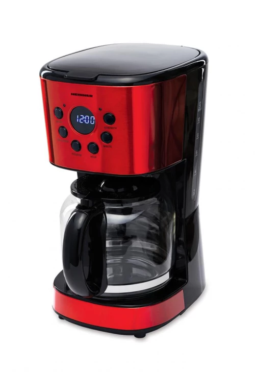 Heinner HCM-1500RDIX Καφετιέρα 900 W 1,5lt  Κόκκινο/Μαύρο