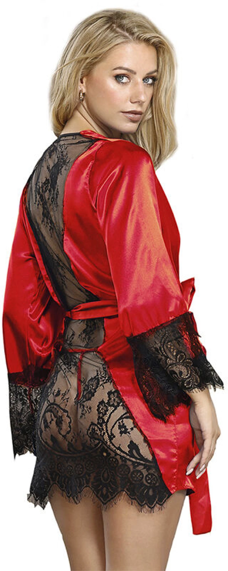 SUBBLIME - 954024 LACE SHEER BACK CAMISOLE + THONG / - ( Κωδικός Προϊόντος : D-242177 )
