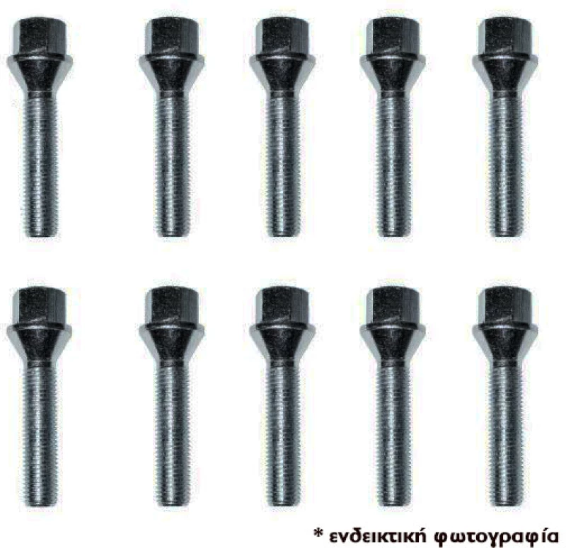 ΜΠΟΥΛΟΝΙΑ ΣΦΑΙΡΙΚΑ 14x1,50 40mm (17) ΜΑΥΡΑ  SIMONI RACING - 10 TEM.