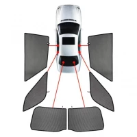 ΚΟΥΡΤΙΝΑΚΙΑ ΜΑΡΚΕ CAR SHADES ΓΙΑ LAND ROVER RANGE ROVER SPORT 5D 2023+ - 6 ΤΕΜ.