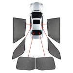 ΚΟΥΡΤΙΝΑΚΙΑ ΜΑΡΚΕ CAR SHADES ΓΙΑ RENAULT CAPTUR 5D 2020+ - 6 ΤΕΜ.