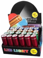 Φακός με 1 Led Κόκκινο
