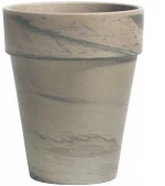 Κλασική Πήλινη Γλάστρα Ανθρακί 26 cm x 32 cm