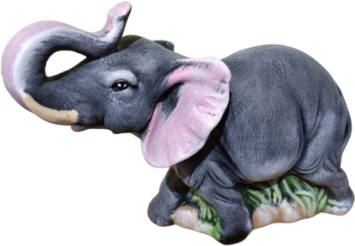 Κεραμικό Διακοσμητικό Ελέφαντας 18,50cm×22cm
