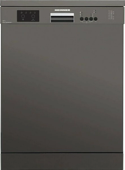 Heinner HDW-FS6006DGE++ Ελεύθερο Πλυντήριο Πιάτων για 12 Σερβίτσια Π59.8xY85εκ. Inox