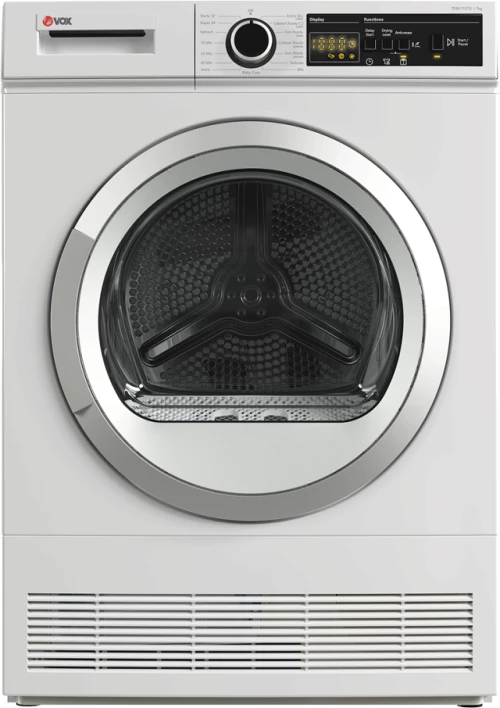 Vox TDM-715TQ Στεγνωτήριο 7kg με Αντλία Θερμότητας