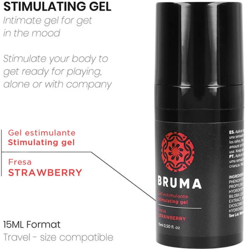 BRUMA - STRAWBERRY FLAVOR INTENSIFYING BALM 15 ML - ( Κωδικός Προϊόντος : D-239850 )