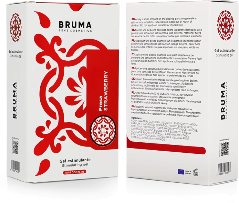 BRUMA - STRAWBERRY FLAVOR INTENSIFYING BALM 15 ML - ( Κωδικός Προϊόντος : D-239850 )