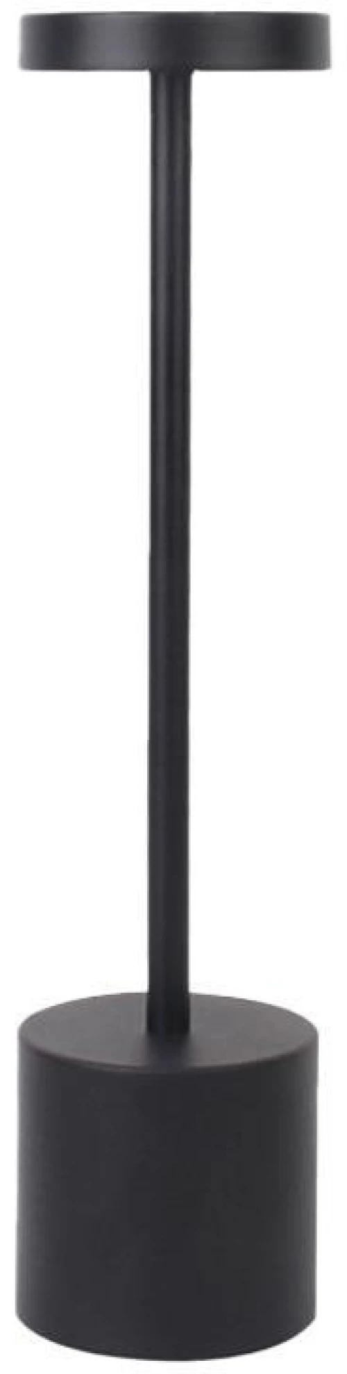 Φωτιστικό επιτραπέζιο μεταλλικό μαύρο Υ43x22x16εκ.