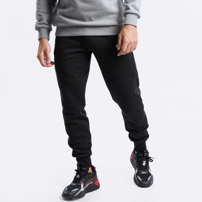 Puma 586714-51 Ανδρικό Παντελόνι Φόρμας  EssLogo Pants FL CL  (Μαύρο)