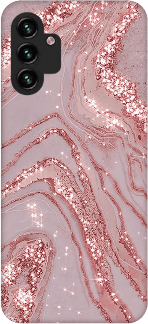 Marble Silicone Case Pink Θήκη για Samsung Galaxy A13 5G / A04S