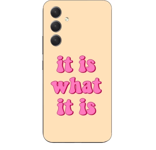 IT IS WAT IT IS Silicone case Θήκη για Samsung Galaxy A13 5G